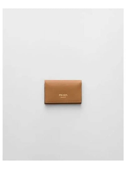 Leather Card Holder Caramel 1MC110 2CYS F03BH - PRADA - BALAAN 2