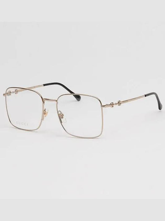 Eyewear Square Metal Glasses Gold - GUCCI - BALAAN 2