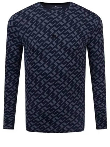 Men's Thor Long Sleeve T-Shirt Navy - J.LINDEBERG - BALAAN 1