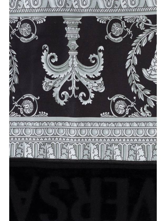 Versace Home Cotton Towel, Unisex, Black - VERSACE - BALAAN 3