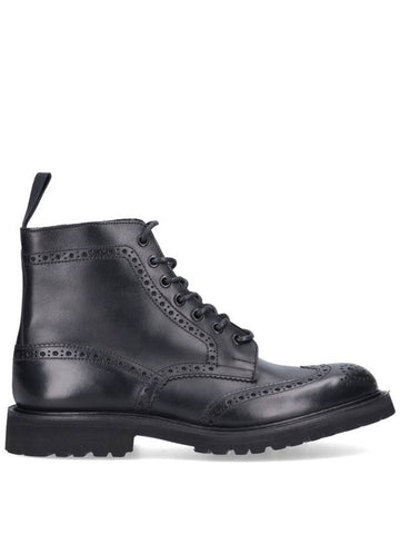 Tricker's Boots Black - TRICKER'S - BALAAN 1