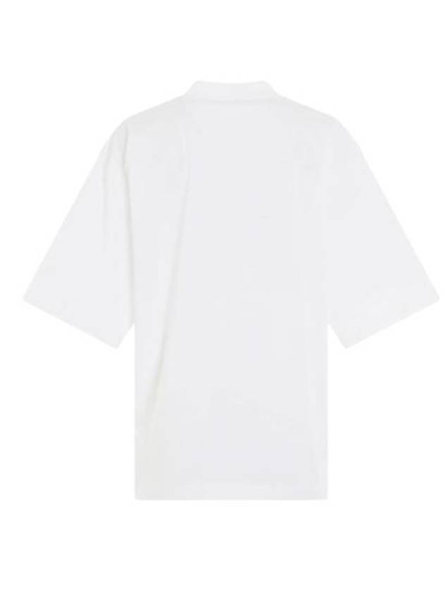 Logo Cotton Short Sleeve T-Shirt White - MARNI - BALAAN 3