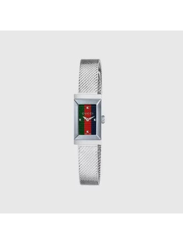 G Frame Steel Watch Silver - GUCCI - BALAAN 1