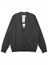 Cashmere Back Stitch Cardigan Grey - MAISON MARGIELA - BALAAN 2