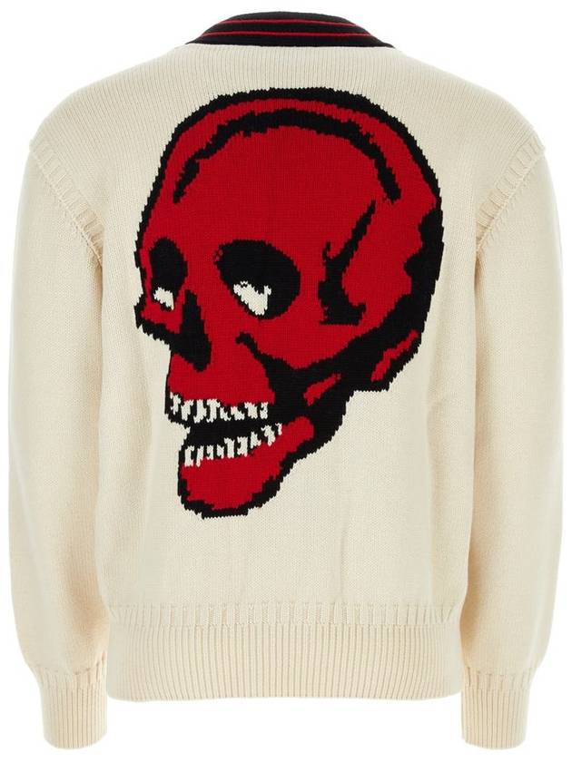 SS Cardigan Skull 729261Q1RTI9277 - ALEXANDER MCQUEEN - BALAAN 3