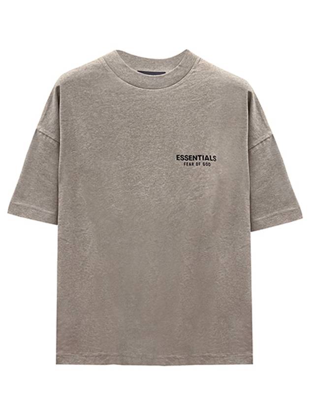 Soft touch logo core jersey crew neck short sleeve t shirt heather gray men s 125HO244369F 367 TJ - FEAR OF GOD - BALAAN 1