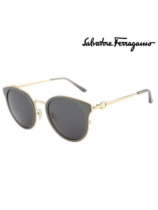 Ferragamo Sunglasses SF899SK 058 Round Women s - SALVATORE FERRAGAMO - BALAAN 1