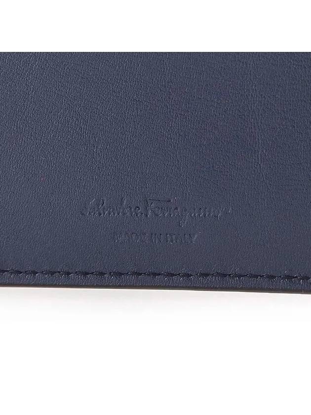 Double Gancini Card Wallet Double Sided 0698915 - SALVATORE FERRAGAMO - BALAAN 7