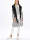 11th Anniversary TERZO Wool Coat Navy 60110102 005 - MAX MARA - BALAAN 3