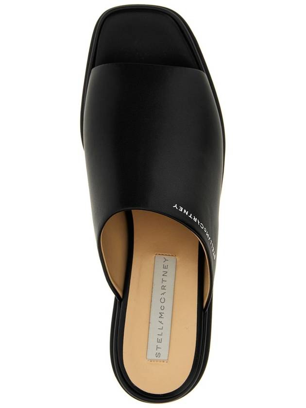 Sneak Ellis Platform Slippers Black - STELLA MCCARTNEY - BALAAN 5