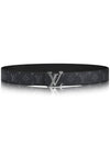 LV Initial 40MM Reversible Monogram Damier Gray Men s Belt M9043 M0087 M0285 - LOUIS VUITTON - BALAAN 3