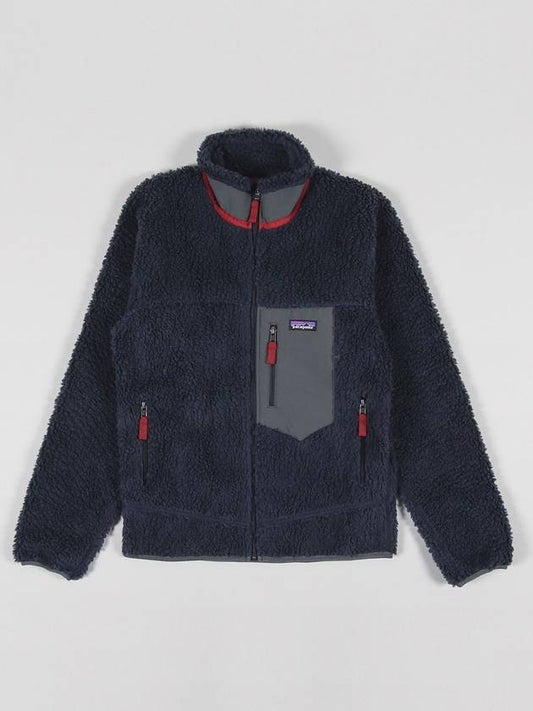 Classic Retro X Fleece Zip-Up Jacket Navy - PATAGONIA - BALAAN 2