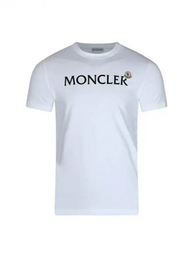 FLOCK logo cotton short sleeve t shirt 270826 - MONCLER - BALAAN 1