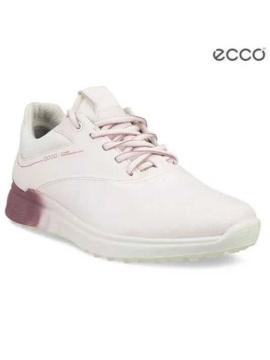 Women's Golf S Three Spikeless Golf Shoes Pink - ECCO - BALAAN 2
