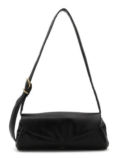 Cannolo Shoulder Bag Black - JIL SANDER - BALAAN 1