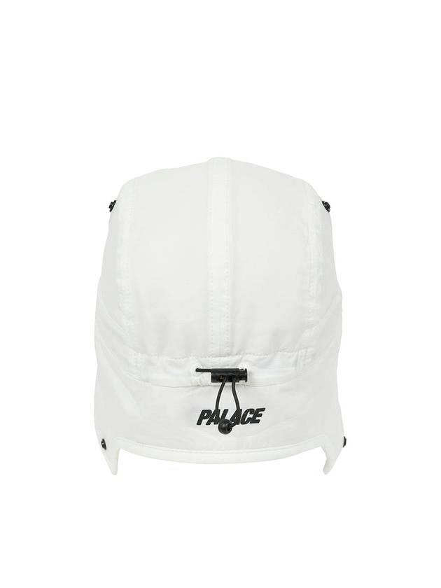 Grid Fleece Reversible Earflap Hat White - PALACE - BALAAN 4