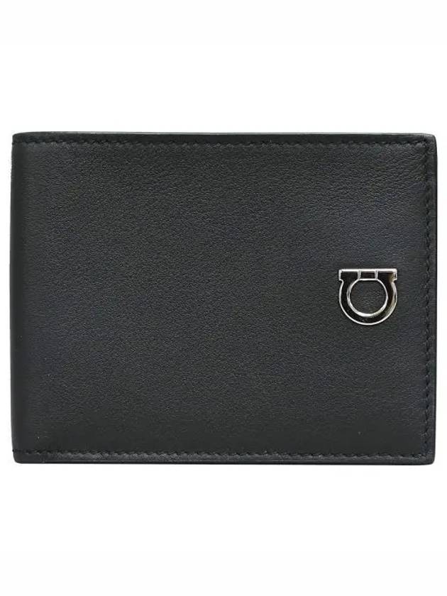 Ferragamo Gancini half wallet 0744956 270264 1146901 - SALVATORE FERRAGAMO - BALAAN 1