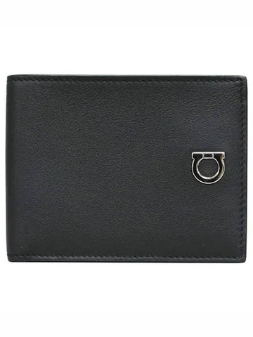 Ferragamo Gancini half wallet 0744956 270264 1146901 - SALVATORE FERRAGAMO - BALAAN 1