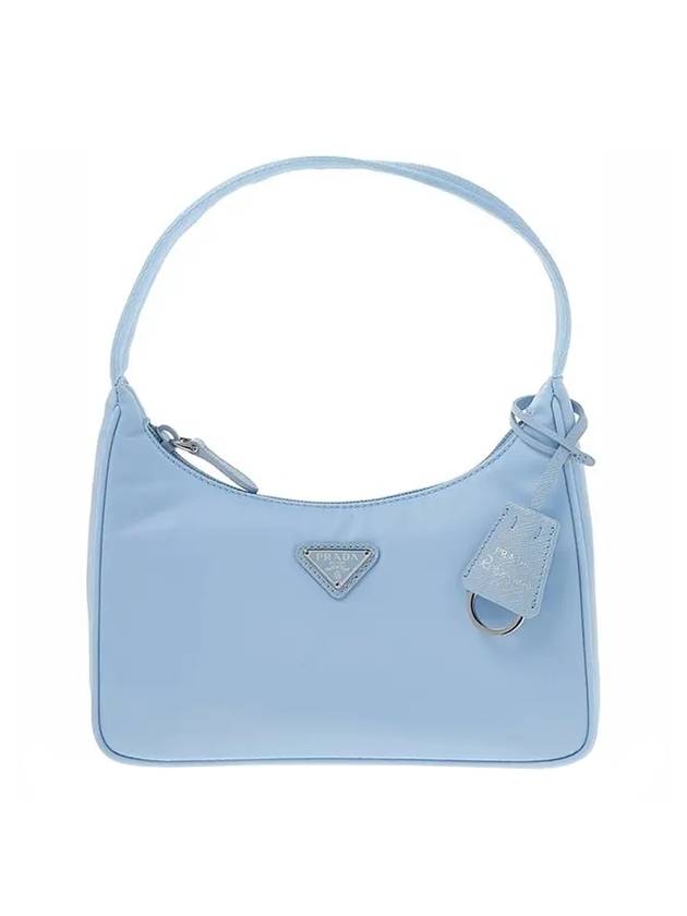 Re-Edition 2000 Re-Nylon Mini Shoulder Bag Light Blue - PRADA - BALAAN 1