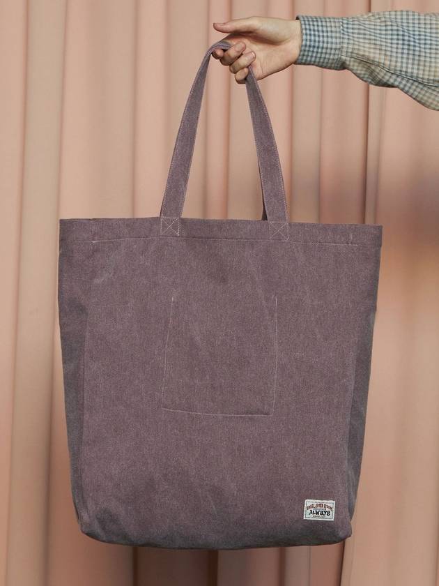 Music Big Tote Bag Purple - UNALLOYED - BALAAN 3