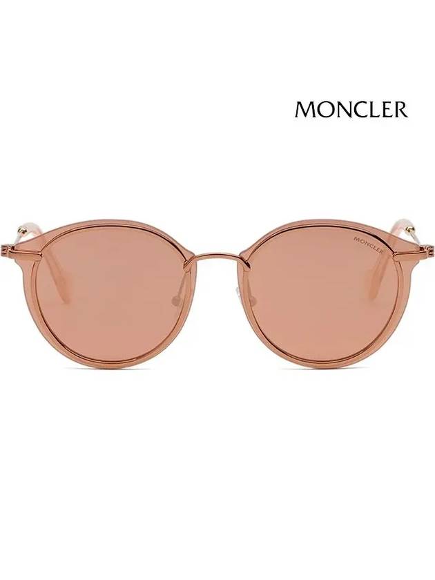 Eyewear Half Mirror Sunglasses Rose - MONCLER - BALAAN 4