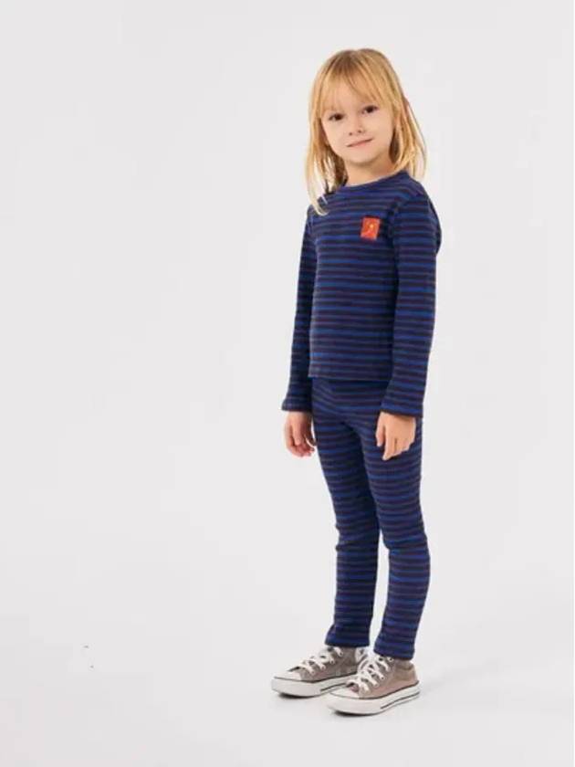 ribbed striped leggings B224AC088 Italian Kids - BOBO CHOSES - BALAAN 4