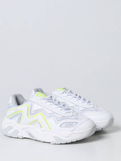 Sneakers Msgm in pelle e mesh - MSGM - BALAAN 2