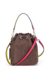 Paisley Small Bucket Bag Multi Brown - ETRO - BALAAN.