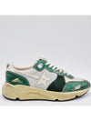 Running Sole Low Top Sneakers Green - GOLDEN GOOSE - BALAAN 3