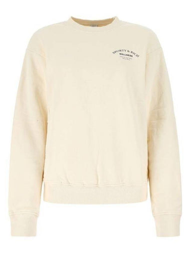 Wellness Studio Sweatshirt Ivory - SPORTY & RICH - BALAAN 1