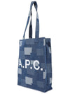 Lou Tote Bag Stonewashed Indigo - A.P.C. - BALAAN 3