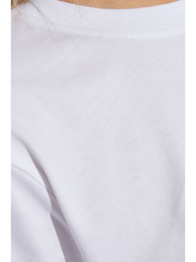 Victoria Beckham T-shirt With Print, Women's, White - VICTORIA BECKHAM - BALAAN 5