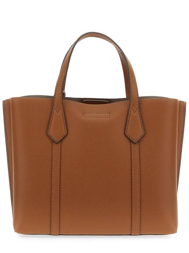 Perry Triple Compartment Small Tote Bag Light Umber - TORY BURCH - BALAAN 9