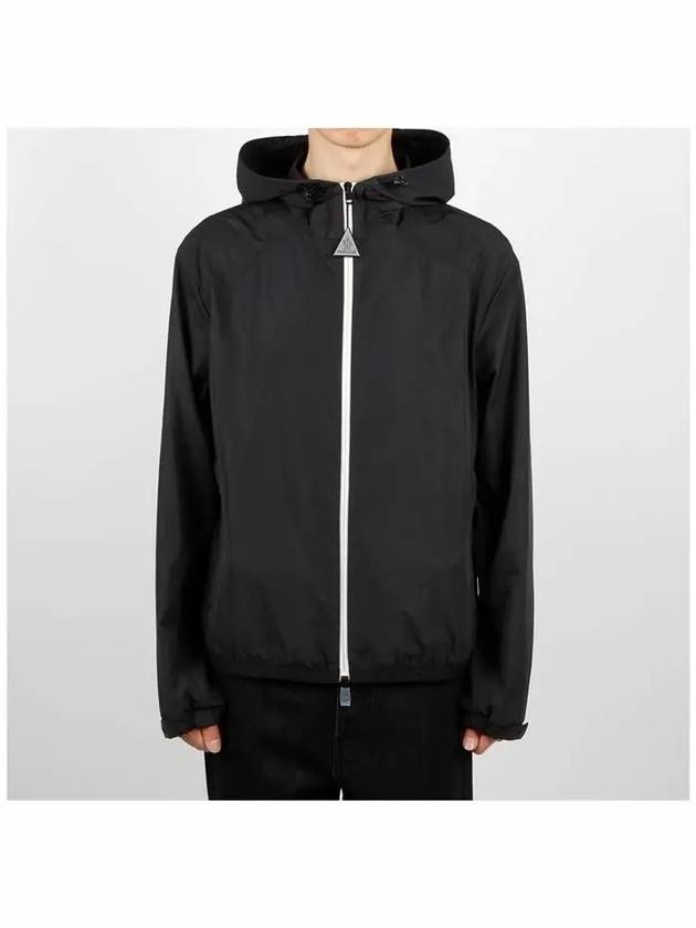 Clapier Zip Up Hoodie Black - MONCLER - BALAAN 3