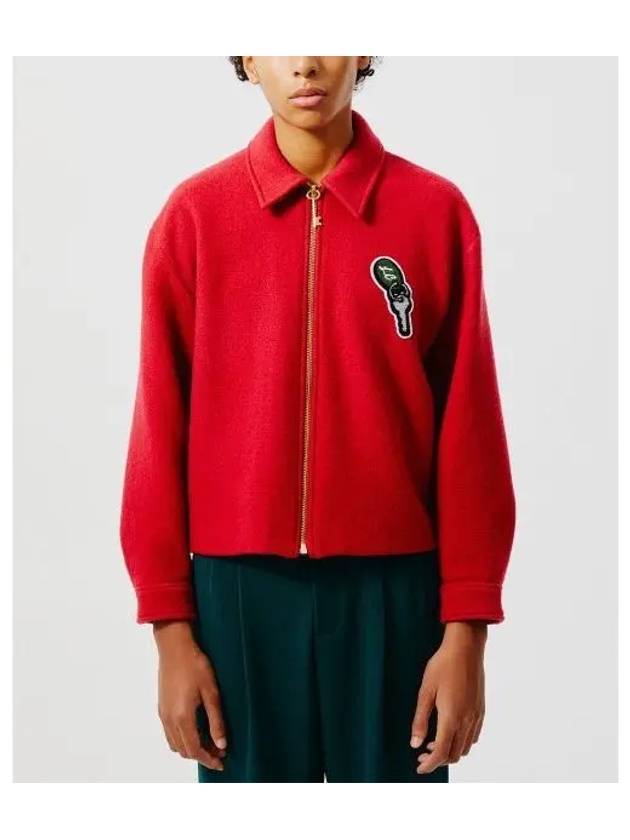 LATE CHECKOUT U RED VALET ZIPPER JACKET - CORELATE - BALAAN 1