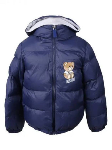 Kids Teddy Bear Padding Navy MUS02DL3A69 40016 1121021 - MOSCHINO - BALAAN 1