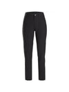 Women's Hantun Lightweight Straight Pants Black - ARC'TERYX - BALAAN 1