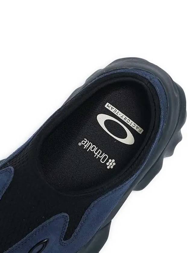 Factory Team Suede Chop Saw Mule Sandals Navy BDS24S07003862NY01 - OAKLEY - BALAAN 7