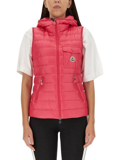 Glygos Down Vest Pink - MONCLER - BALAAN 2