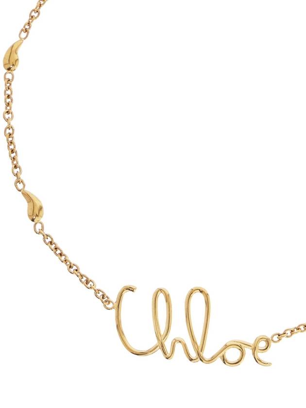 Logo Necklace Gold - CHLOE - BALAAN 3