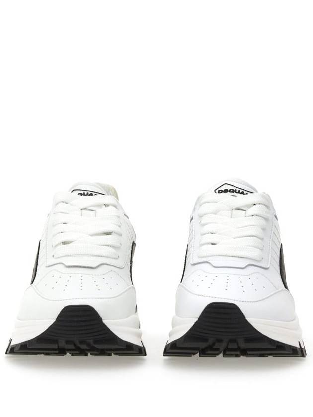 Run DS2 Low Top Sneakers White - DSQUARED2 - BALAAN 5