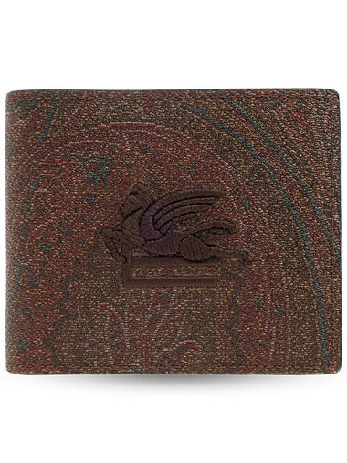 Etro Wallet With Logo, Men's, Brown - ETRO - BALAAN 1