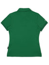 Bucket Point Polo T-Shirt GREEN WOMAN M3222PTS34GRN - MALBON GOLF - BALAAN 3