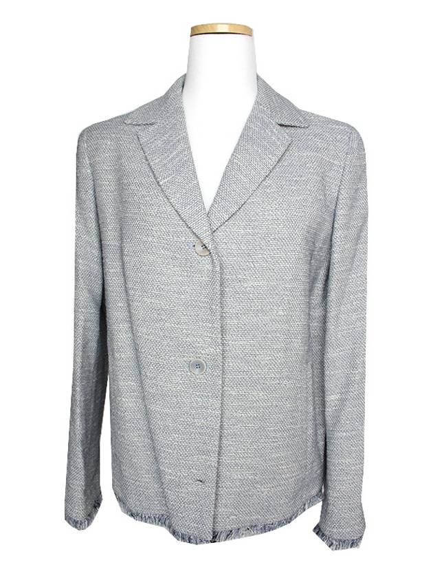 Studio pale blue tweed jacket 44 55 - MAX MARA - BALAAN 1