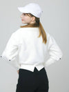 Doyou Know MC Women s Backless Balloon Sleeve Pearl Decoration White Shirt DO6242MT31 1 - DOYOUKNOWMC GOLF WEAR - BALAAN 4