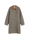 SPORTMAX VASAIO Frayed Check Midi Coat 001 - ETC - BALAAN 1