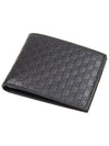 Micro GG Ssima Bifold Wallet Black - GUCCI - BALAAN 6