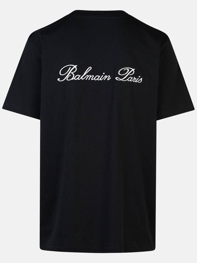 BALMAIN BALMAIN SIGNATURE EMB TSHIRT BULKY FIT - BALMAIN - BALAAN 3