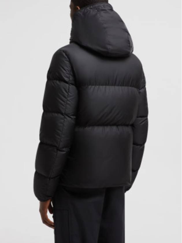 Moncla Montcla short down jacket men s padded black - MONCLER - BALAAN 4