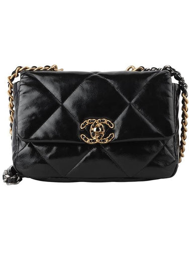 AS1160 19 Small Handbag Patent Flap Bag 34037 - CHANEL - BALAAN 1